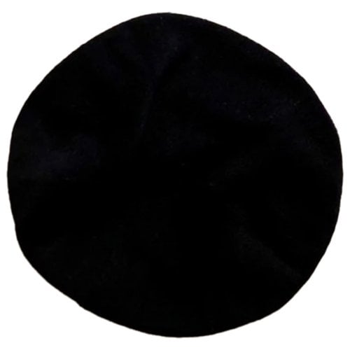 Pre-owned Dior Linen Beret In Blue