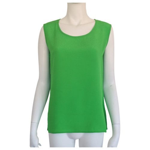 Pre-owned Givenchy Blouse In Green