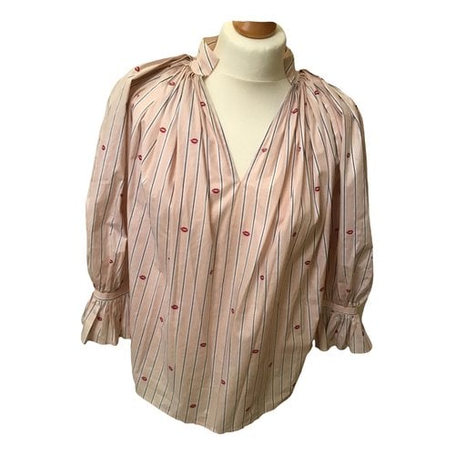 Pre-owned Victoria Beckham Shirt In Pink