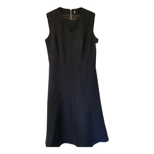Pre-owned Louis Vuitton Mini Dress In Navy