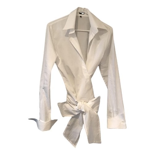 Pre-owned Pauw Blouse In White