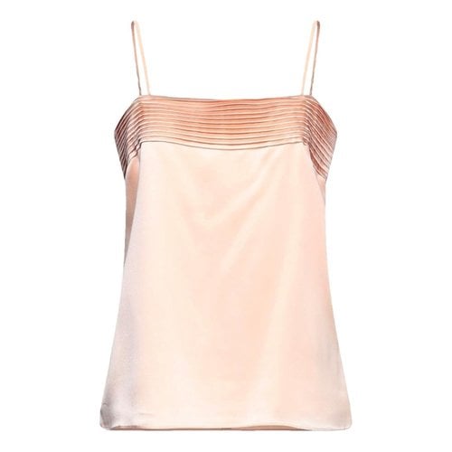 Pre-owned Max Mara Silk Camisole In Pink