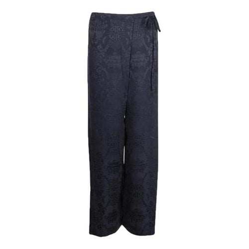 Pre-owned Shanghai Tang Silk Trousers In Other