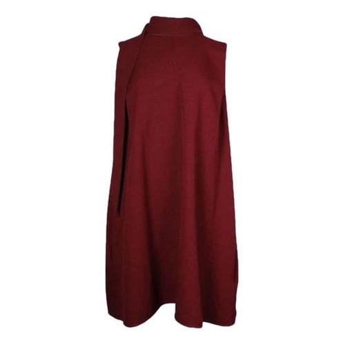 Pre-owned Victoria Victoria Beckham Dress In Red