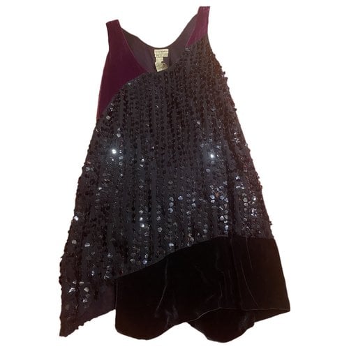 Pre-owned Emporio Armani Velvet Dress In Other