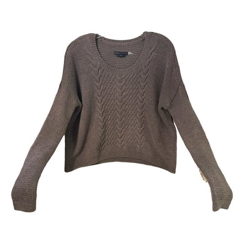 Pre-owned Alice And Olivia Wool Jumper In Green