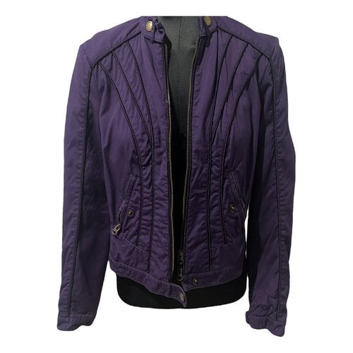 Pre-owned Armani Exchange Jacket In Purple