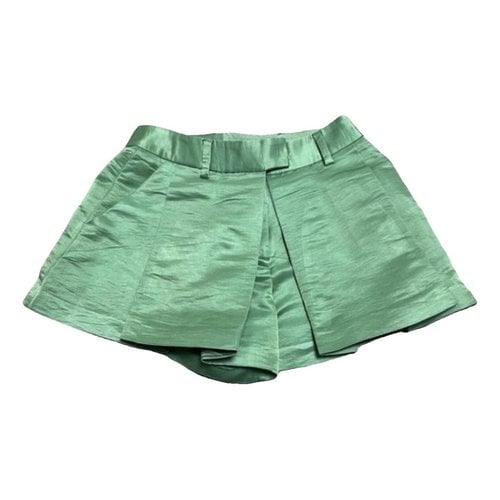 Pre-owned Ermanno Scervino Shorts In Green
