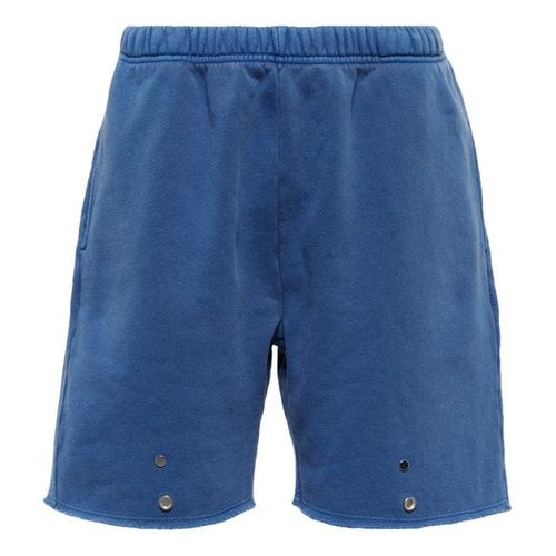Pre-owned Les Tien Short In Blue