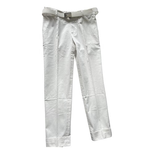 Pre-owned Prada Chino Pants In White