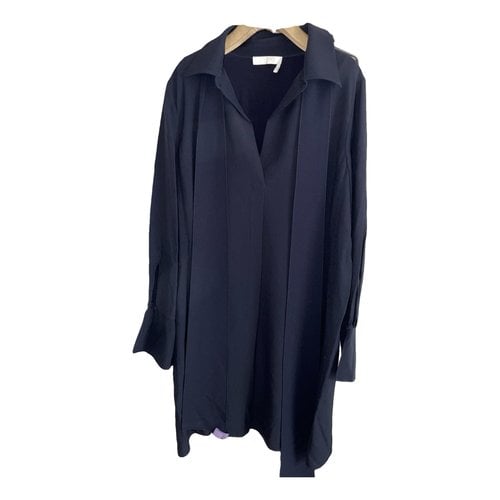Pre-owned Chloé Mid-length Dress In Navy