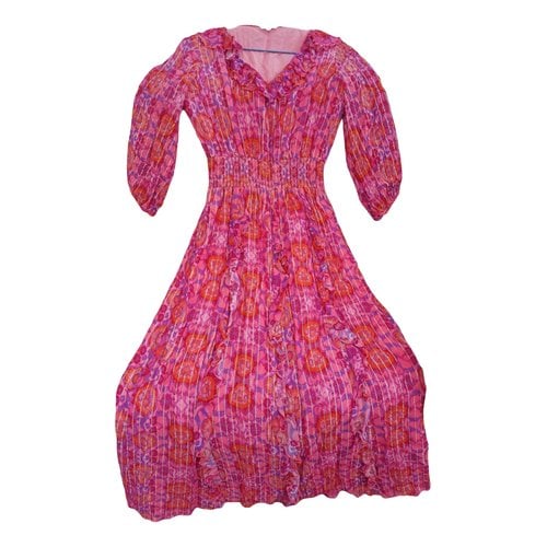 Pre-owned Manoush Maxi Dress In Purple