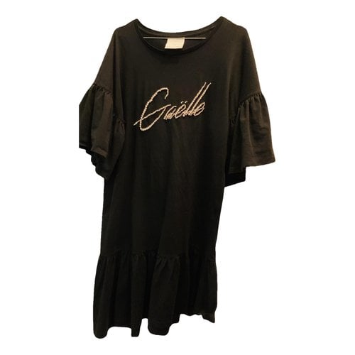 Pre-owned Gaelle Paris Dress In Black