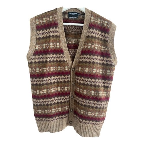Pre-owned Saint Laurent Wool Vest In Multicolour