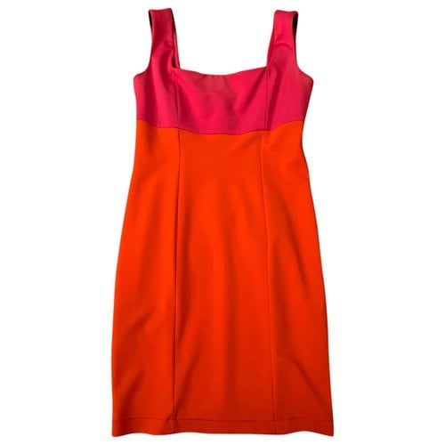 Pre-owned Pinko Mid-length Dress In Orange