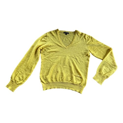 Pre-owned Burberry Jumper In Yellow
