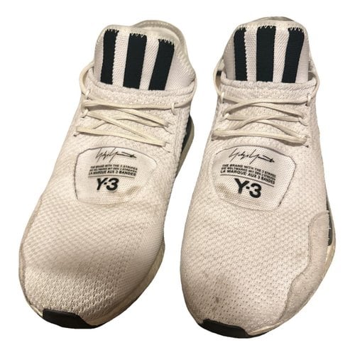 Pre-owned Y-3 By Yohji Yamamoto Low Trainers In White