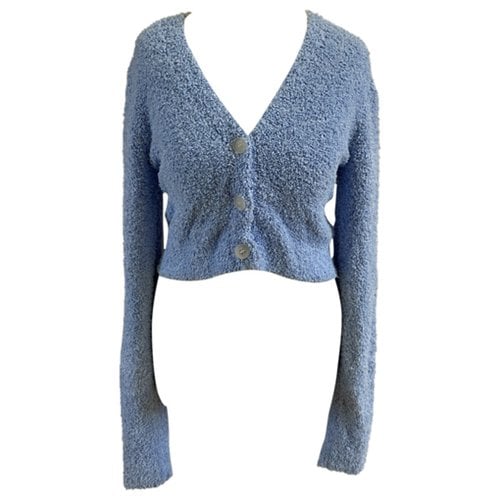 Pre-owned Helmut Lang Cardigan In Blue