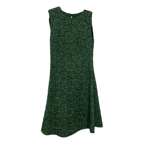 Pre-owned Ermanno Scervino Lace Mid-length Dress In Green