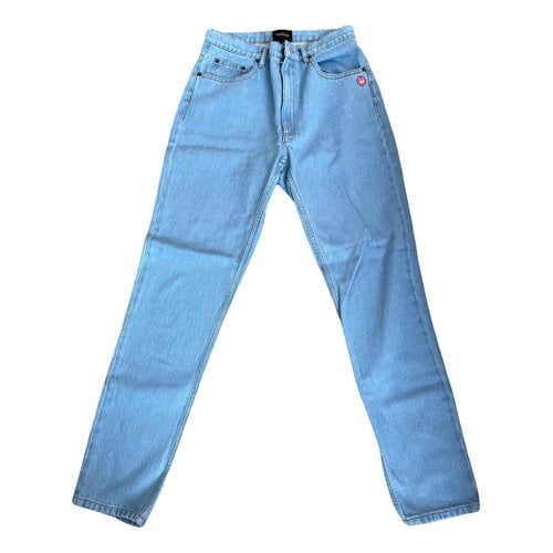 Pre-owned Marc Jacobs Straight Jeans In Blue