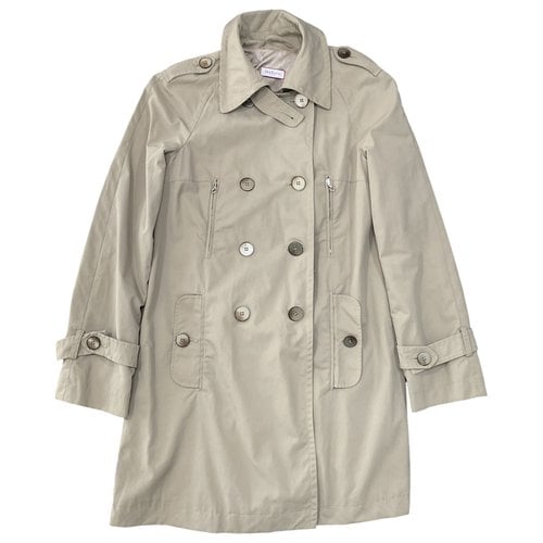 Pre-owned Max & Co Trench Coat In Khaki