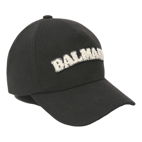 Pre-owned Balmain Hat In Black