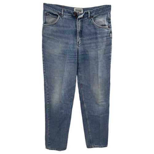 Pre-owned Missoni Straight Jeans In Blue