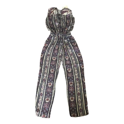 Pre-owned Isabel Marant Étoile Silk Jumpsuit In Multicolour