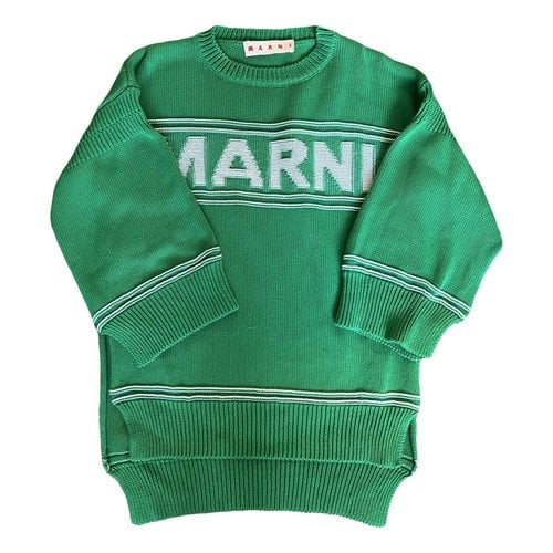 Pre-owned Marni Jumper In Green