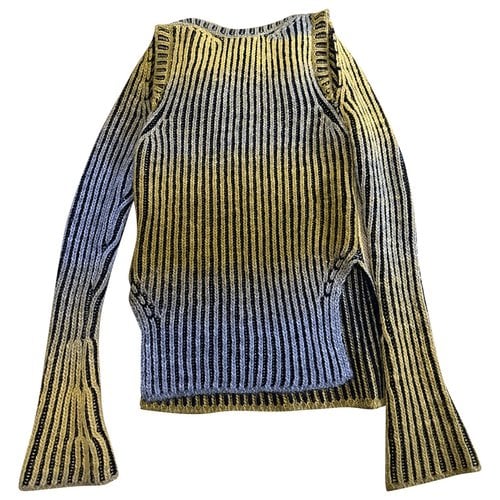 Pre-owned Dondup Wool Jumper In Yellow