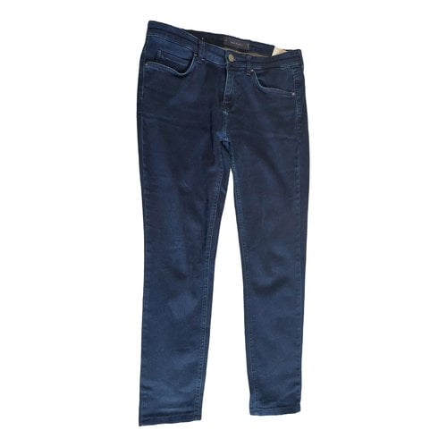 Pre-owned Max & Co Slim Jeans In Blue