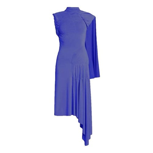 Pre-owned Victoria Beckham Mid-length Dress In Purple