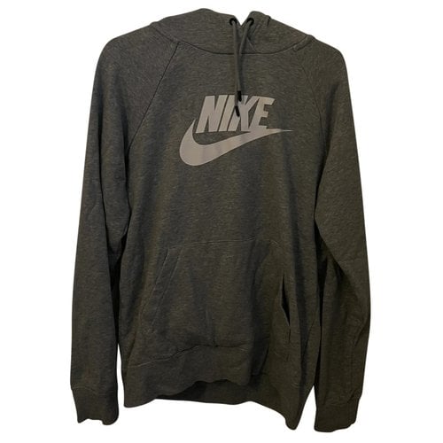 Pre-owned Nike Sweatshirt In Grey