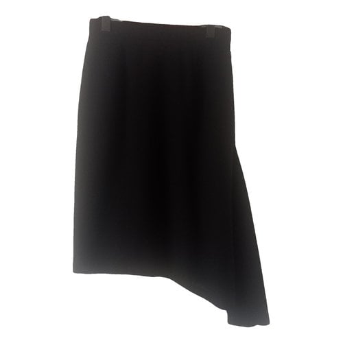 Pre-owned Givenchy Wool Skirt In Black
