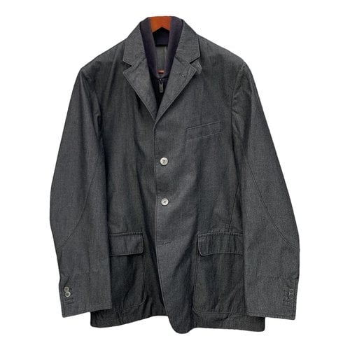 Pre-owned Corneliani Jacket In Grey
