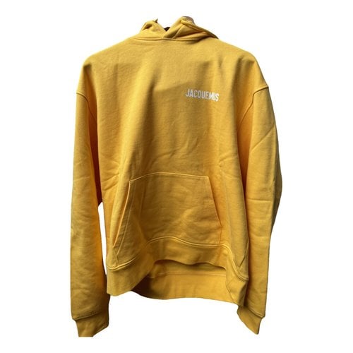 Pre-owned Jacquemus Sweatshirt In Yellow