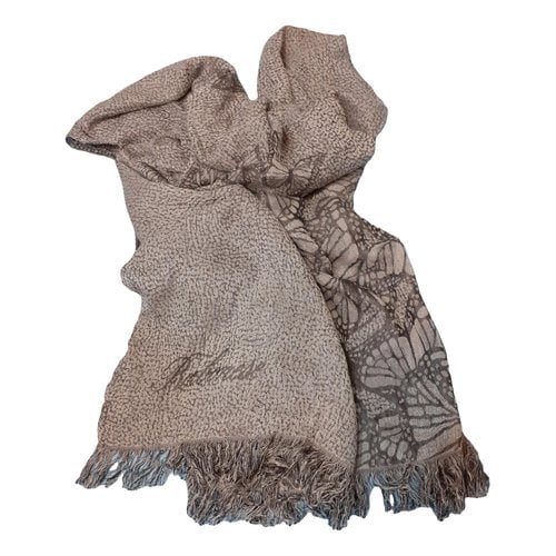 Pre-owned Borbonese Stole In Grey