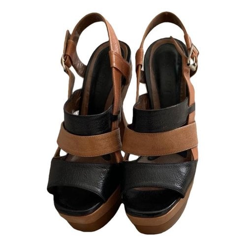 Pre-owned Marni Leather Sandals In Other