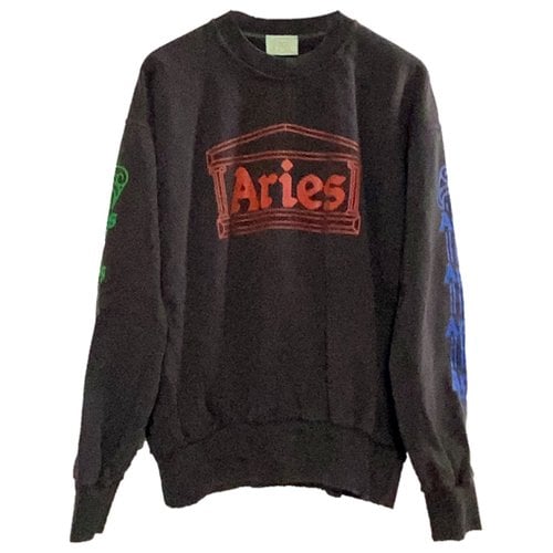 Pre-owned Aries Sweatshirt In Anthracite