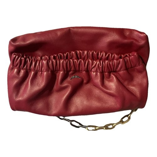 Pre-owned Zadig & Voltaire Leather Handbag In Red
