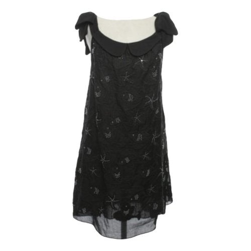 Pre-owned Manoush Mid-length Dress In Black