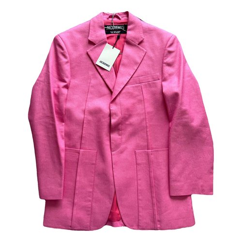 Pre-owned Jacquemus Blazer In Pink