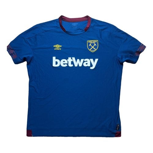 Pre-owned Umbro T-shirt In Blue