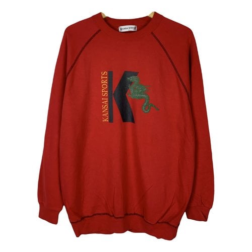 Pre-owned Kansai Yamamoto Sweatshirt In Red