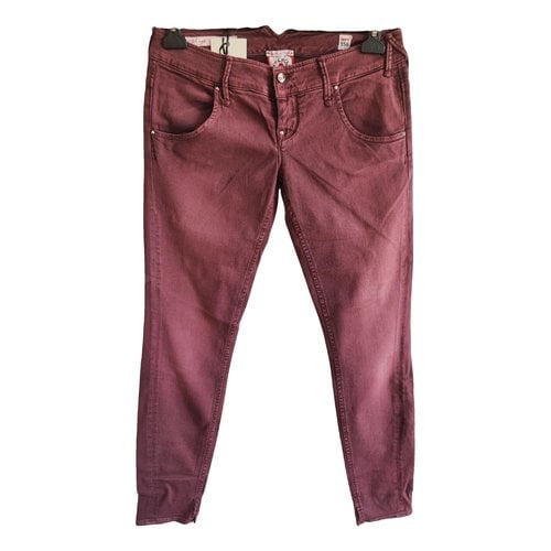 Pre-owned Cycle Slim Jeans In Purple