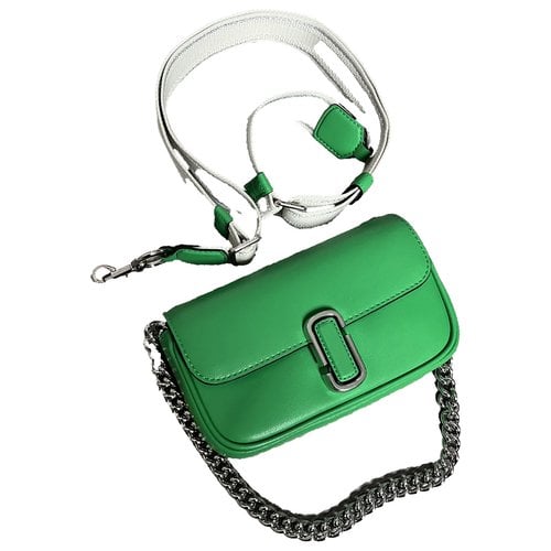 Pre-owned Marc Jacobs Leather Crossbody Bag In Green
