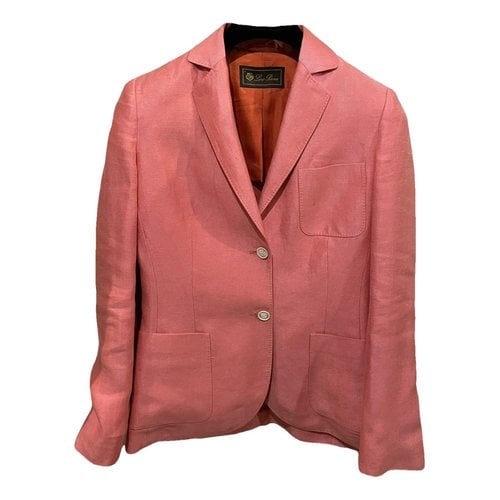 Pre-owned Loro Piana Linen Blazer In Other