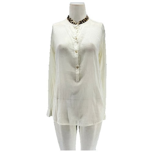 Pre-owned Forte Forte Blouse In White