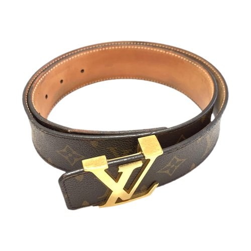 Pre-owned Mini Rodini Leather Belt In Brown