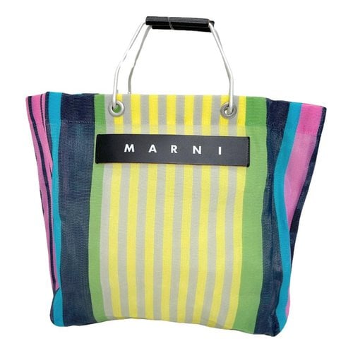 Pre-owned Marni Tote In Yellow